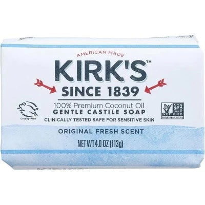 Kirk's Original Fresh Scent Gentle Castile Soap 