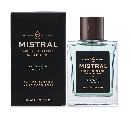 Mistral Men's Cologne- Salted Gin Scent (3.4 fl.oz) 