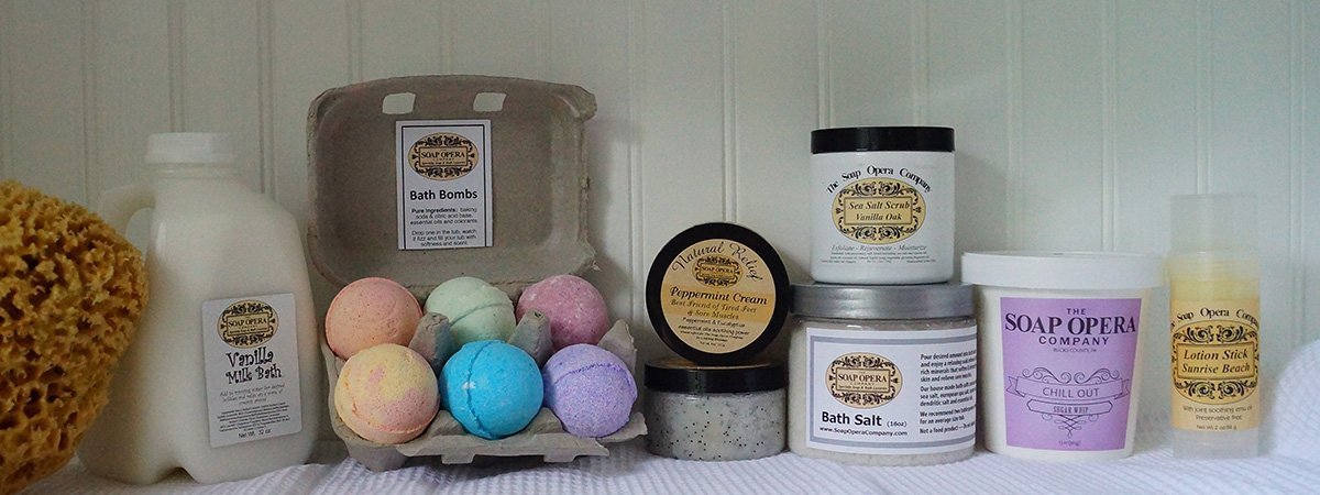 The Soap Opera Company full product lineup