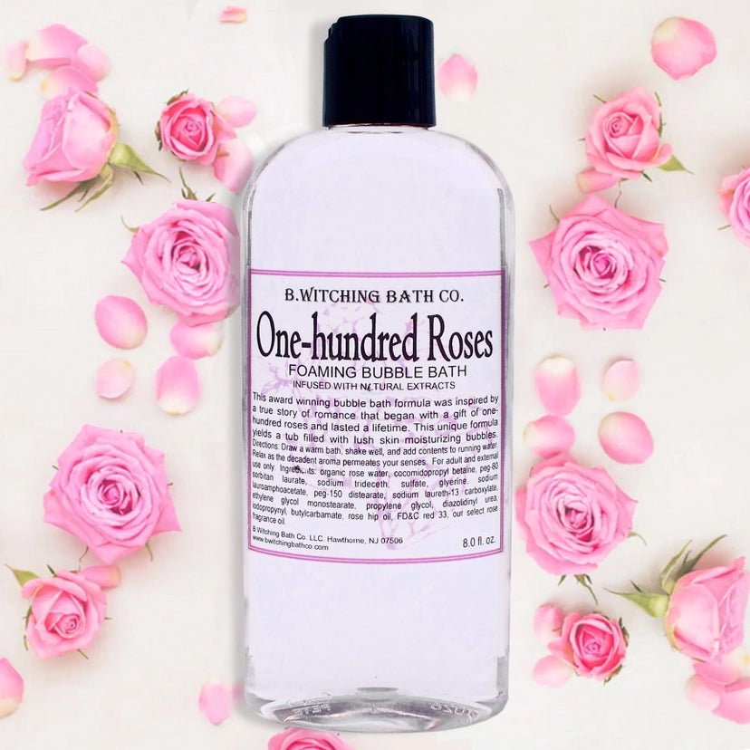 B.Witching Bath Co. Bubble Bath - One Hundred Roses 