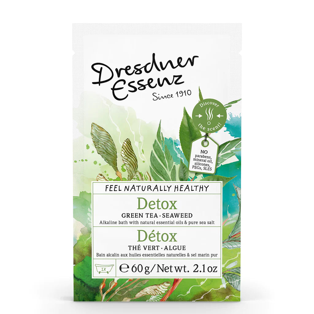 Dresdner Essenz Detox Bath Salts with Natural Essential Oils 