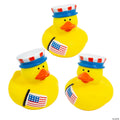 Patriotic Top Hat with Stars & Stripes Little Ducks 