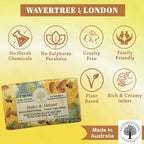 Wavertree & London Honey & Almond Bar Soap