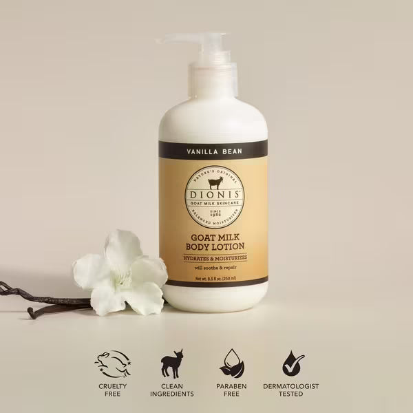 Dionis Vanilla Bean Goat Milk Body Lotion (8.5 oz)
