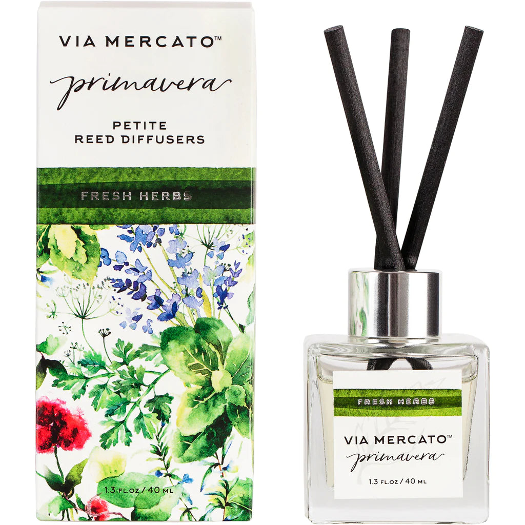 Petite Reed Diffuser - Fresh Herbs 