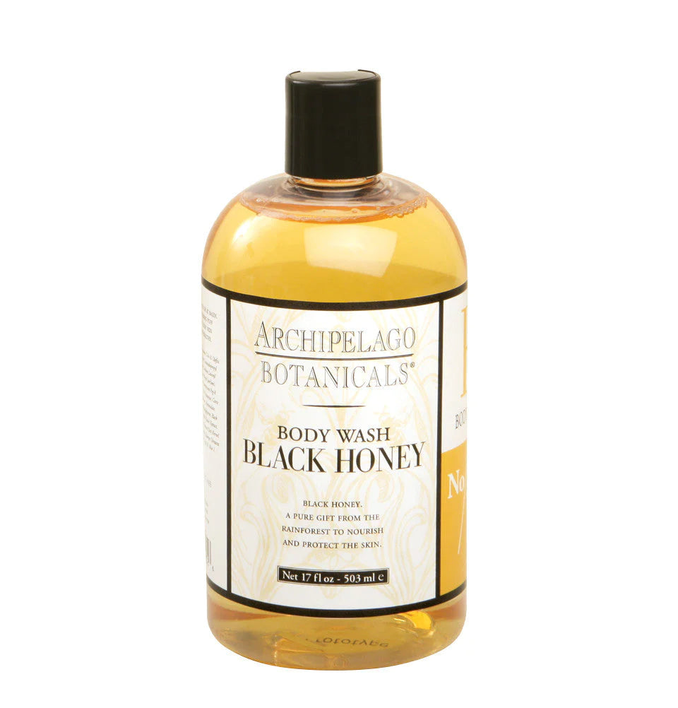 Archipelago Black Honey Body Wash 17 oz 