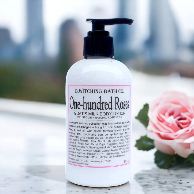 B.Witching Bath Co. Body Lotion - One Hundred Roses
