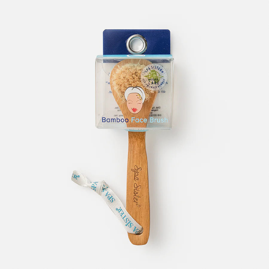 Spa Sister Bamboo Exfoliating Face Brush 