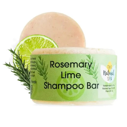 The Natural Spa Cosmetics Rosemary Lime Shampoo Bar 