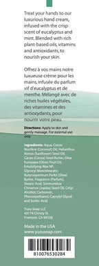 Yuzu Eucalyptus Mint Hand Cream
