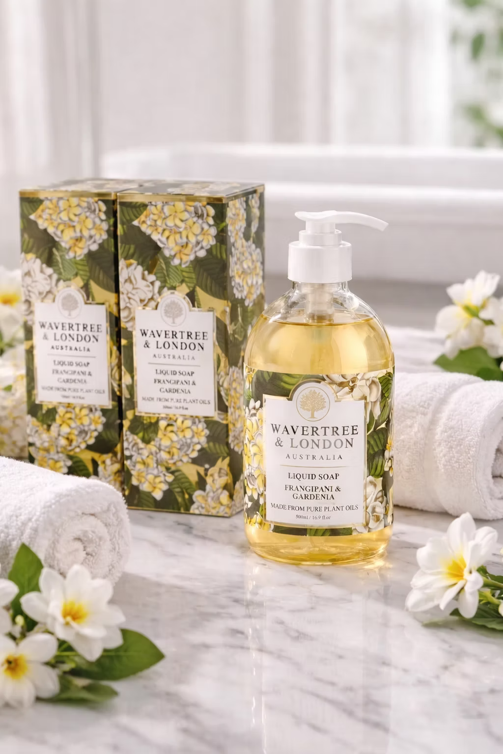 Wavertree & London Frangipani & Gardenia Liquid Soap