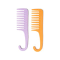 Lemon Lavender Knot Today Detangling Shower Comb with Hangable Hanger 