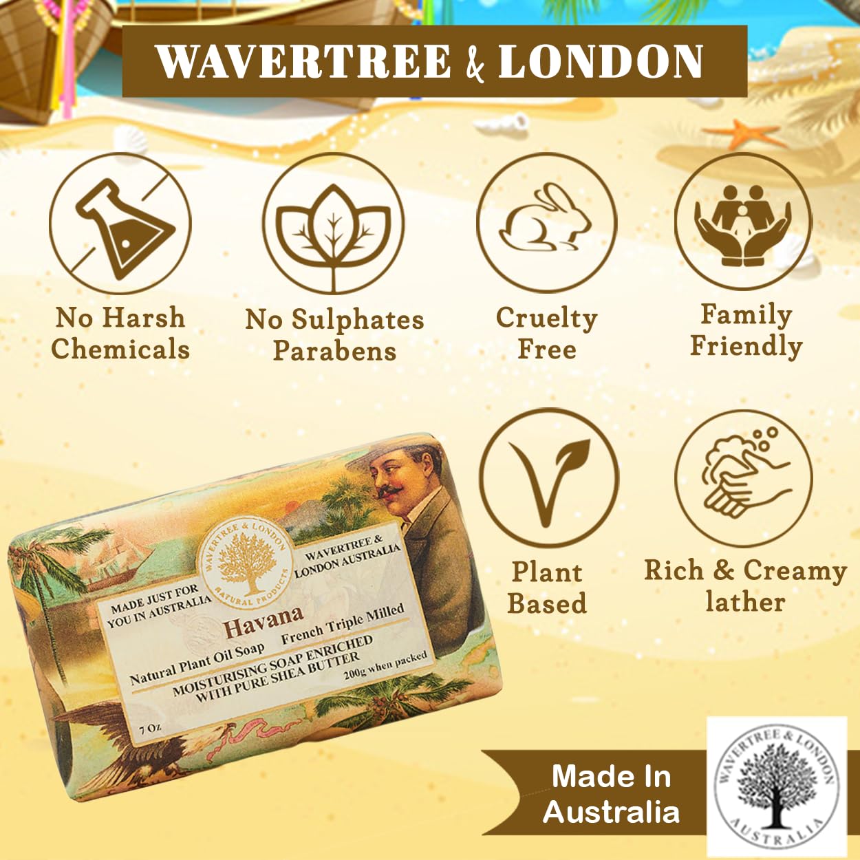 Wavertree & London Havan Bar Soap