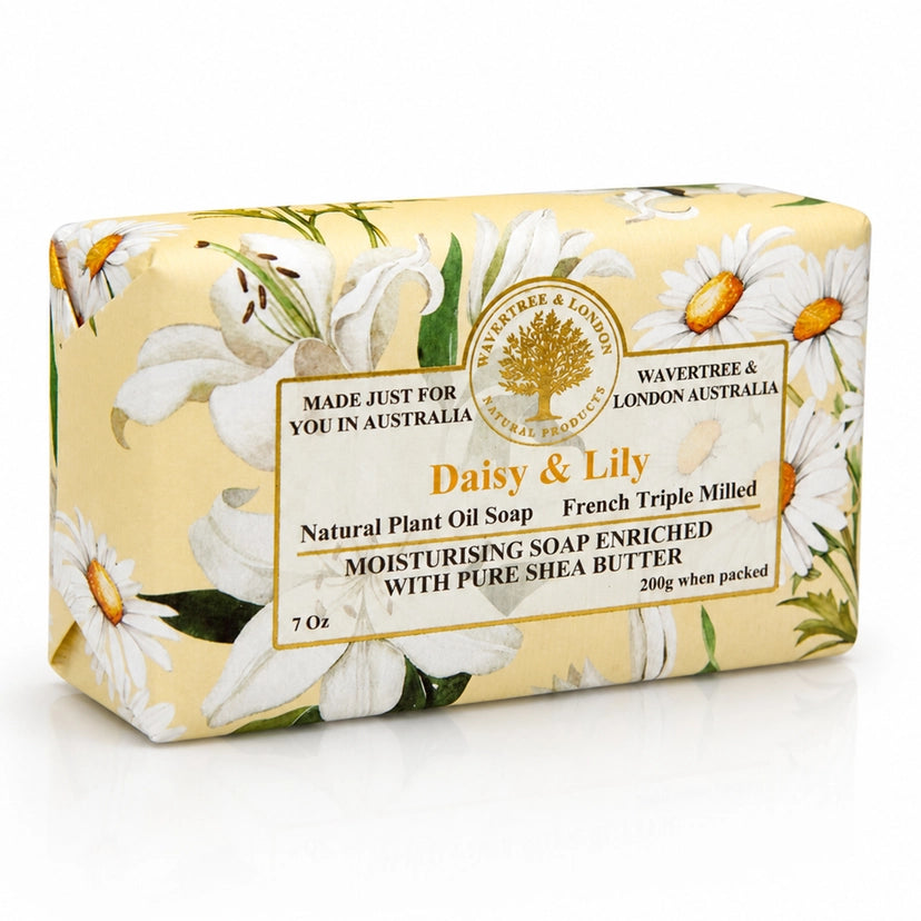 Wavertree & London Daisy & Lily Bar Soap