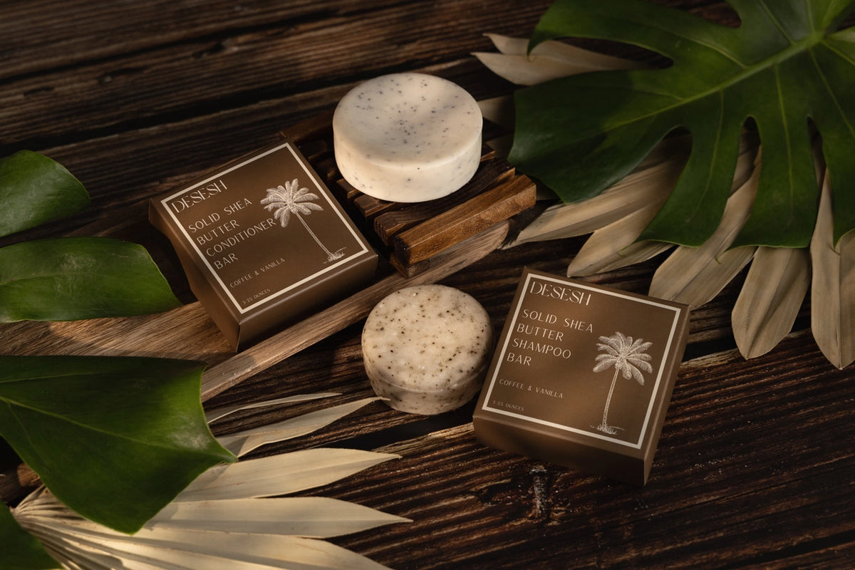 Shea Butter Conditioner Bar- Coffee & Vanilla