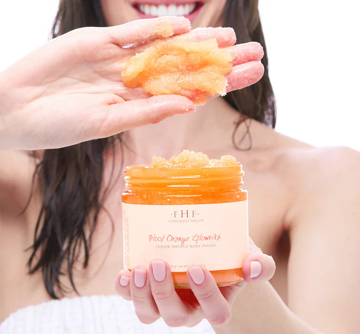Farmhouse Fresh Glowrita Liquor infused Body Polish