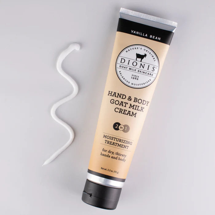 Dionis Vanilla Bean Hand & Body Goat Milk Cream 