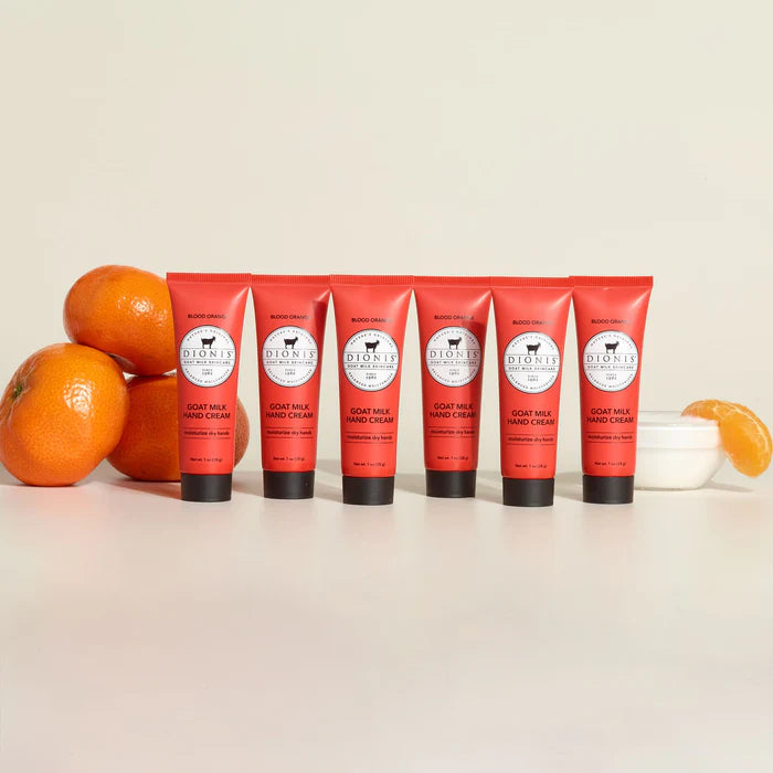 Dionis Travel Size Blood Orange Goat Milk Hand Cream 