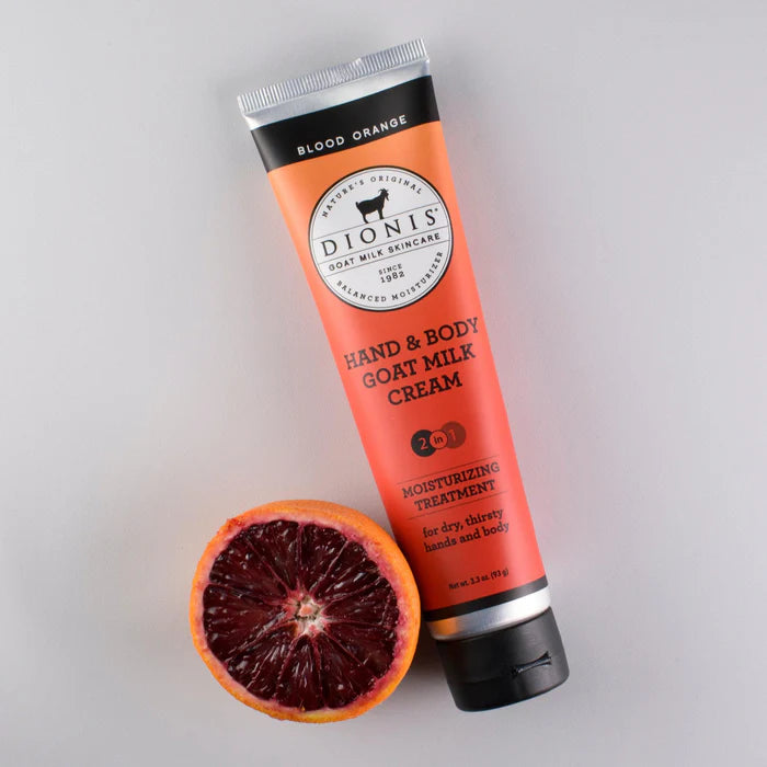 Dionis Blood Orange Hand & Body Goat Milk Cream 