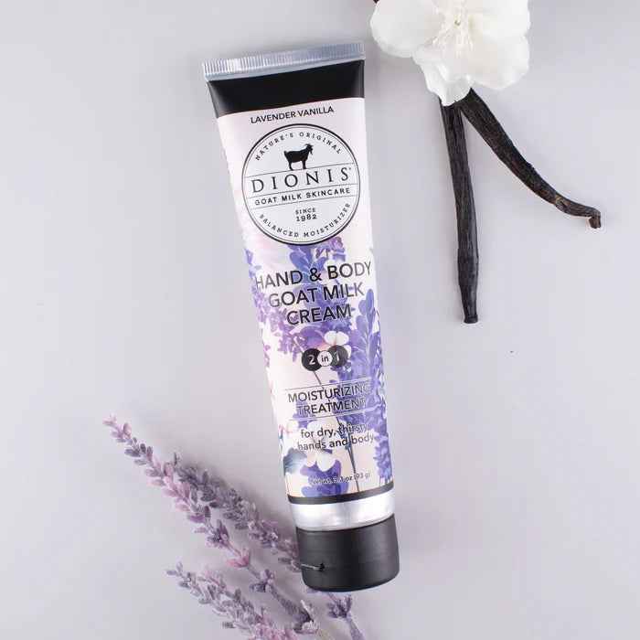 Dionis Lavender Vanilla Hand & Body Goat Milk Cream 