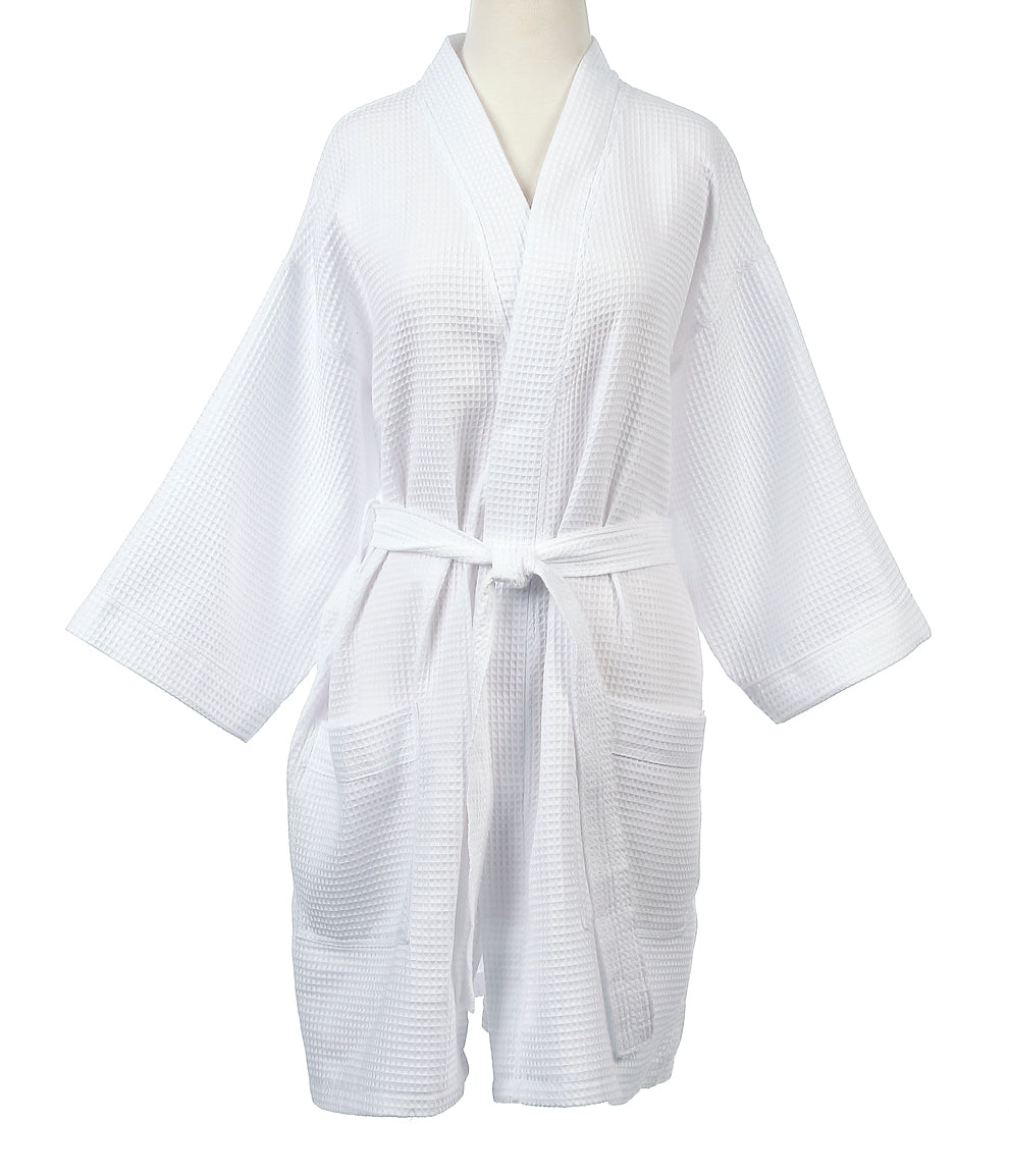 Ladies Waffle Weave Robe 