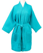 Ladies Waffle Weave Robe 