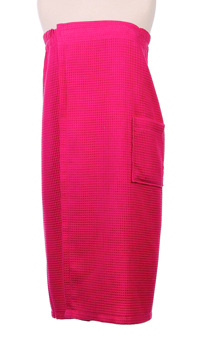Ladies Waffle Weave Wrap 