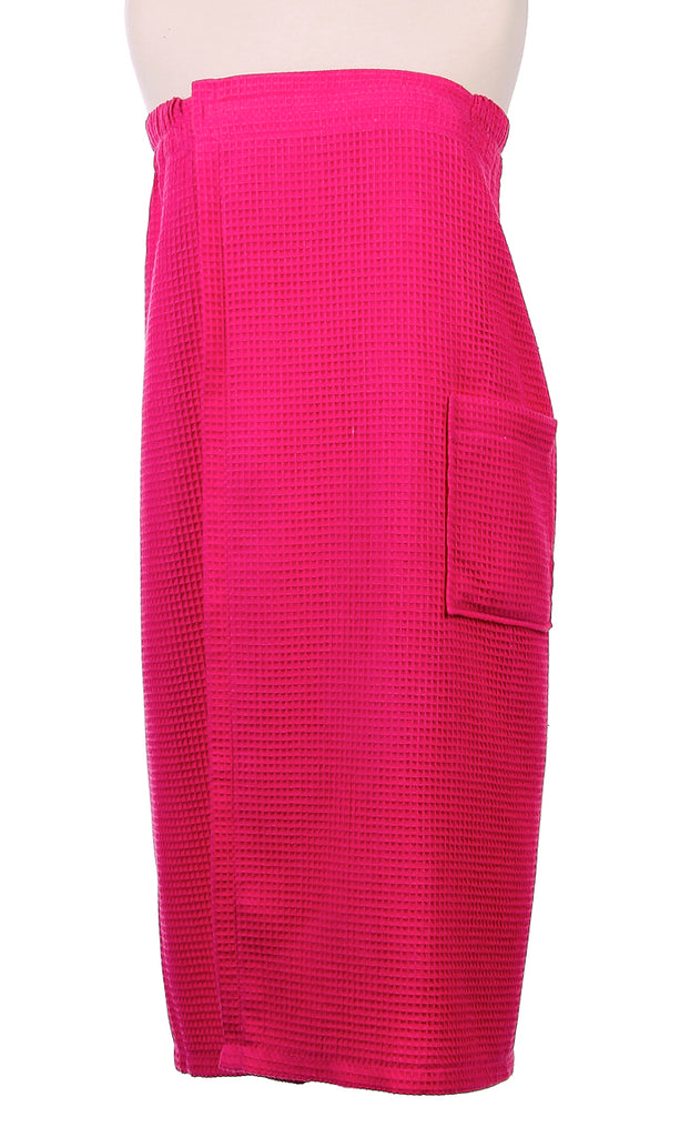 Ladies Waffle Weave Wrap 