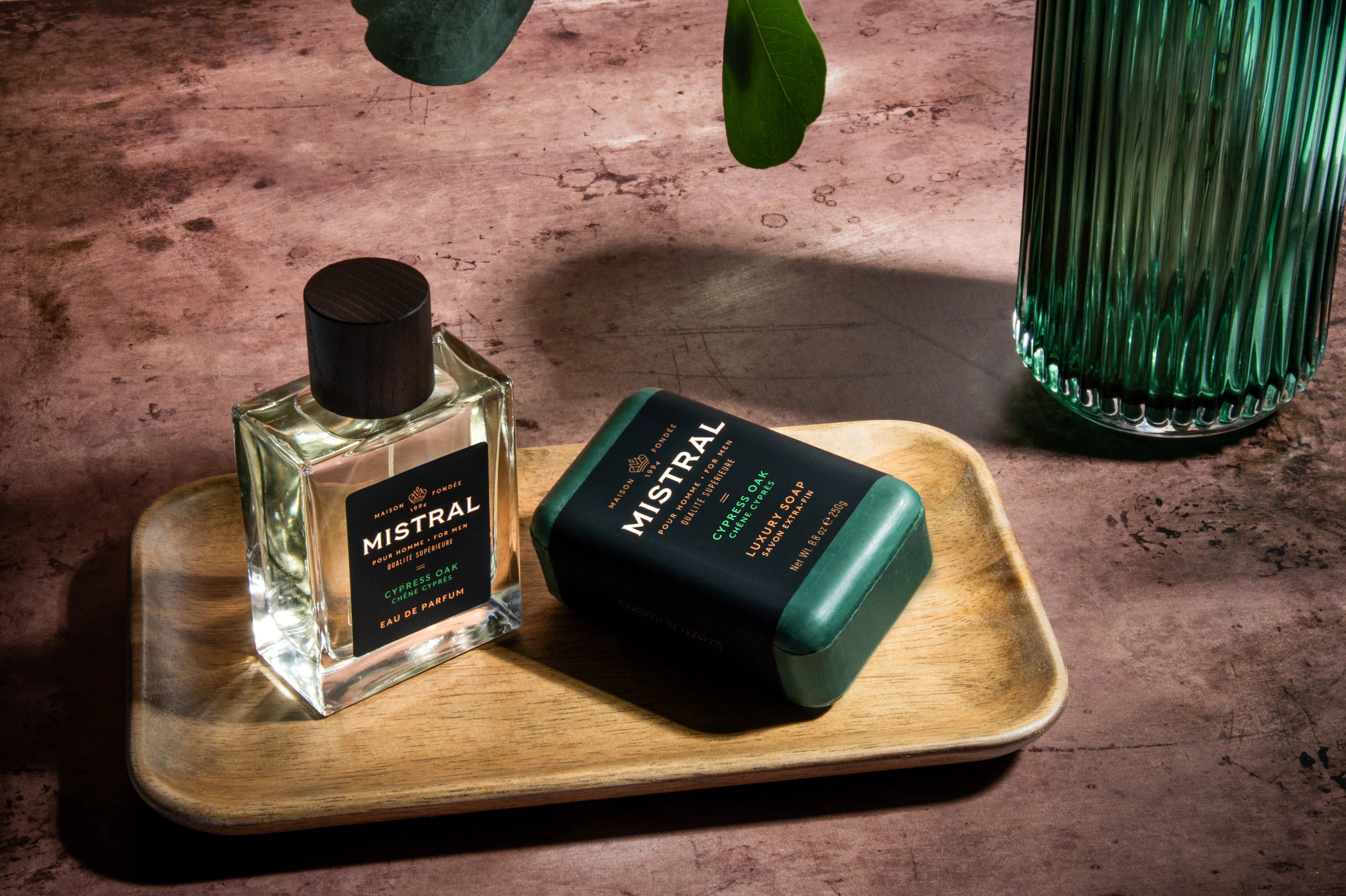 Mistral Men's Cypress Oak Bar Soap
