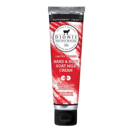 Dionis Peppermint Twist Hand & Body Goat Milk Cream 