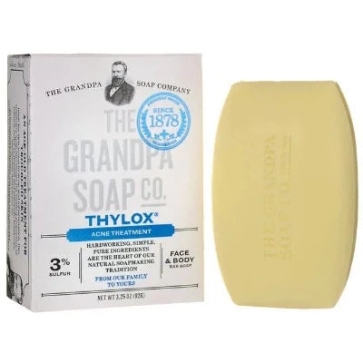 The Grandpa Soap Company Thylox Acne Treatment Bar Soap 