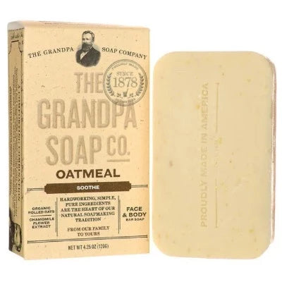 The Grandpa Soap Company Oatmeal Bar Soap 