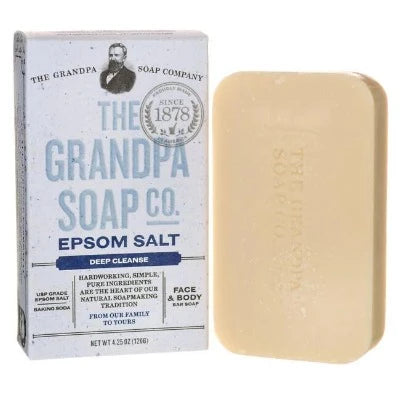 Grandpa Soap Bar Soap - Epsom Salt - 4.25 oz