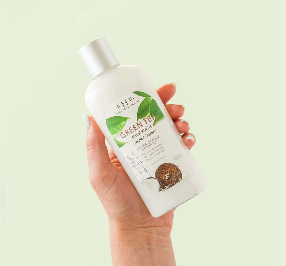 Farmhouse Fresh Green Tea Milk Wash Cream Cleanser 