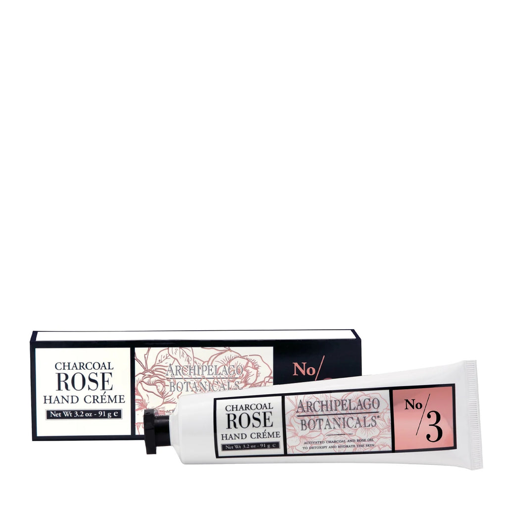 Archipelago Charcoal Rose Hand Creme 