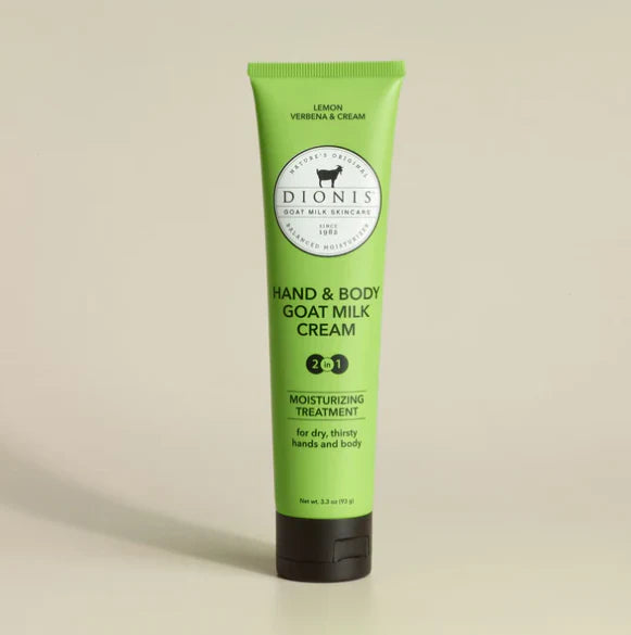 Dionis Lemon Verbena & Cream Hand & Body Goat Milk Cream