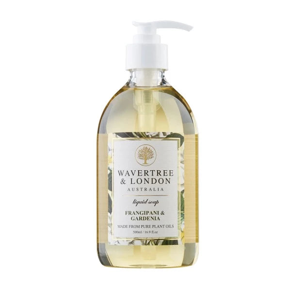 Wavertree & London Frangipani & Gardenia Liquid Soap 