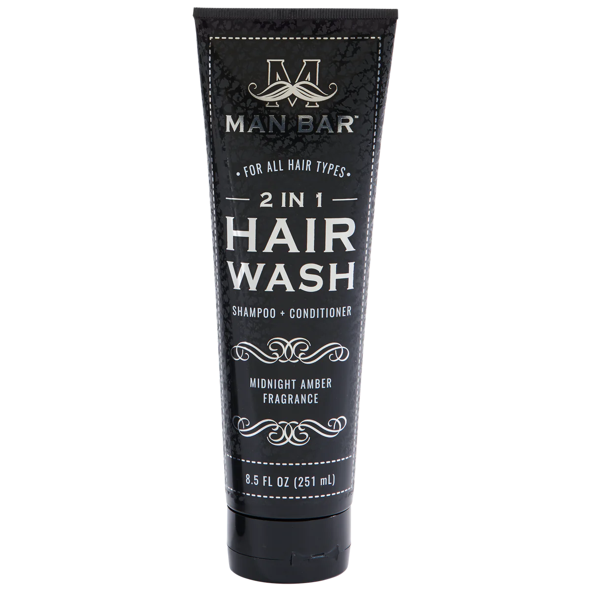Man Bar 2-in-1 Midnight Amber Hair Wash 