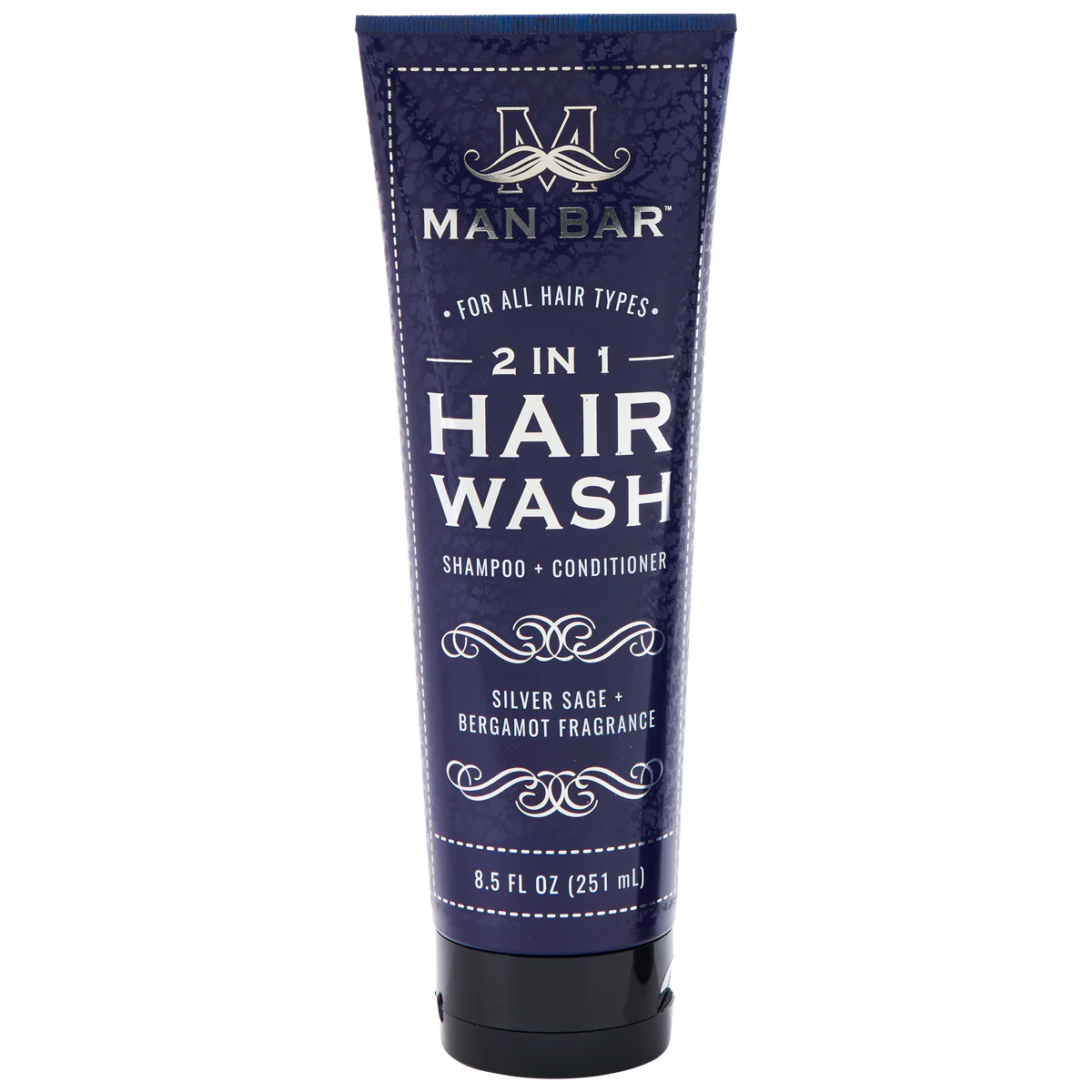 Man Bar 2-in-1 Silver Sage Hair Wash 