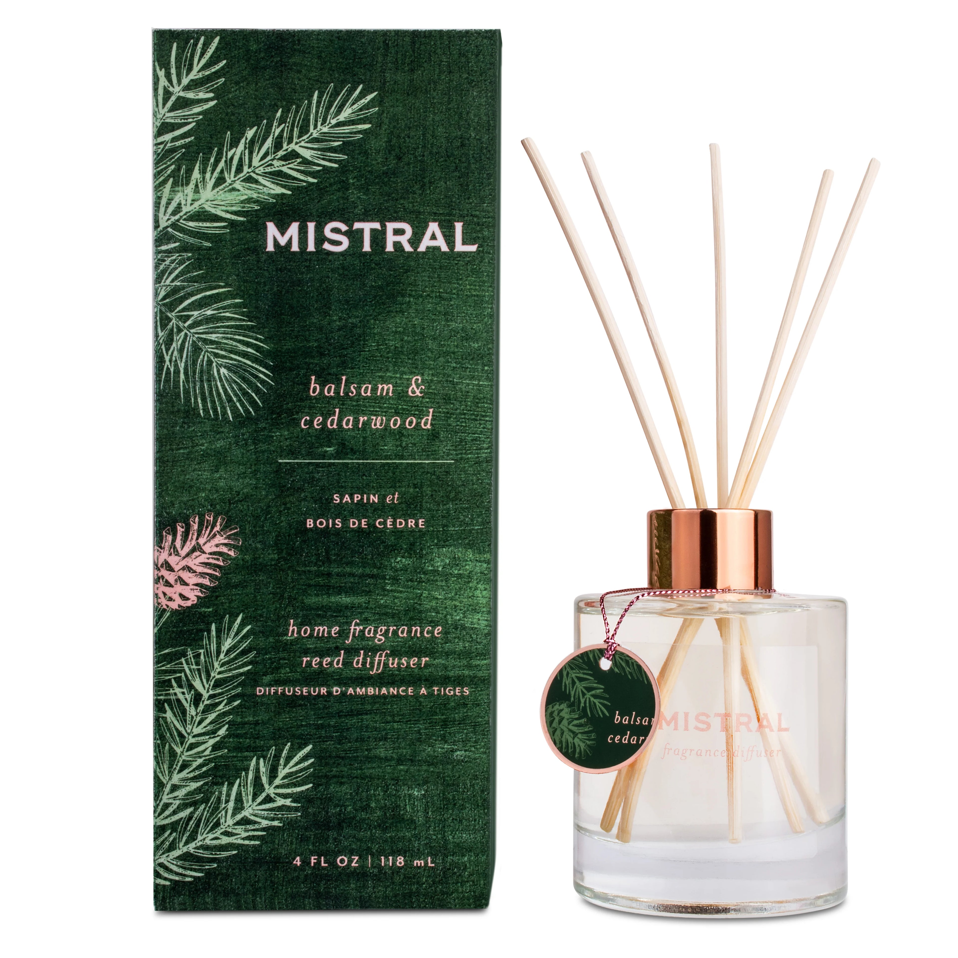Mistral Balsam & Cedarwood Reed Diffuser