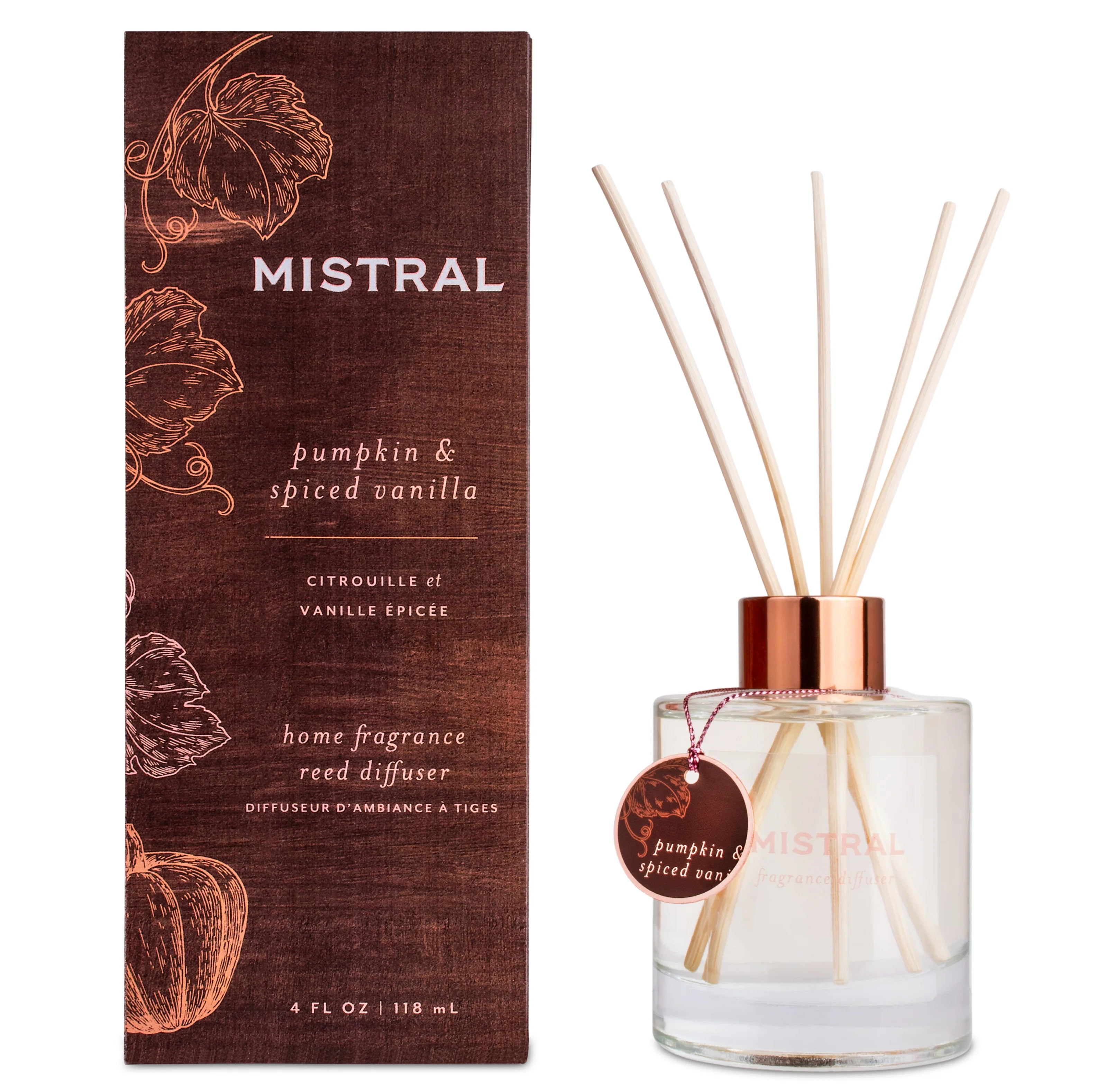Mistral Pumpkin & Spiced Vanilla Reed Diffuser