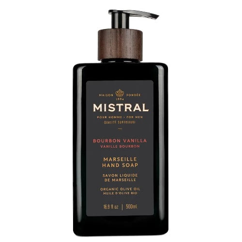 Mistral Bourbon Vanilla Liquid Hand Soap 