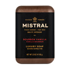 Mistral Men's Bourbon Vanilla Travel Bar Soap