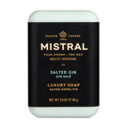 Mistral Men's Salted Gin Travel Bar Soap