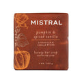 Mistral Pumpkin & Spiced Vanilla Luxury Bar Soap 