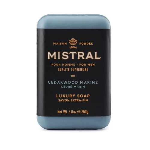 Mistral Men's 4 Soap Gift Set 