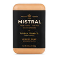 Mistral Men's Golden Tobacco Bar Soap