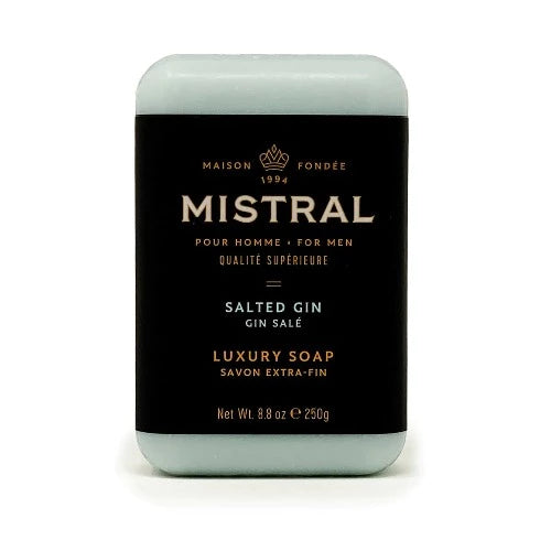 Mistral Salted Gin Bar Soap 