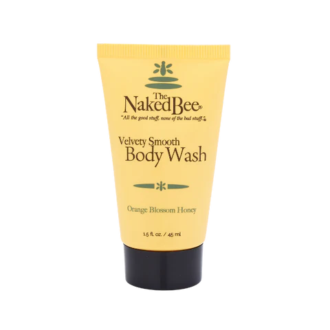 Naked Bee Travel Orange Blossom Honey Body Wash 