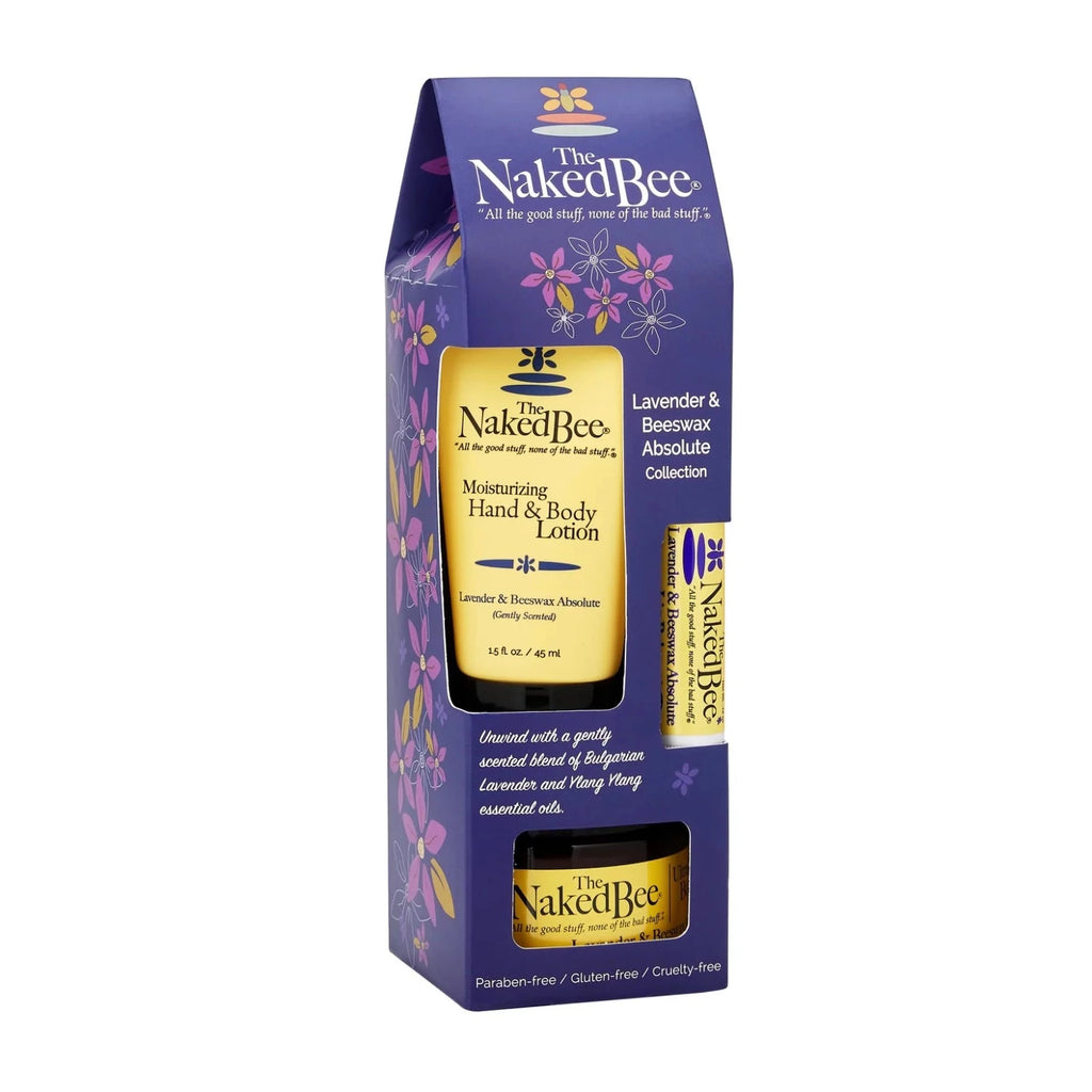 Naked Bee Lavender & Beeswax Absolute Gift Collection 